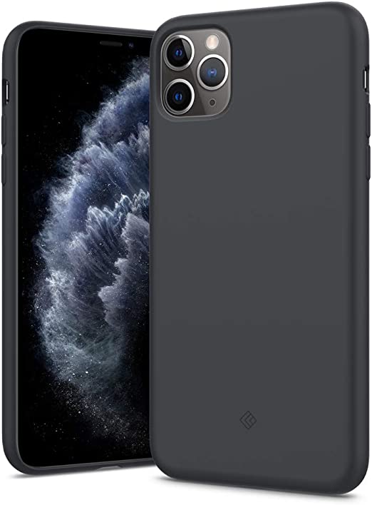 Caseology Nano Pop Silicone Case for Apple iPhone 11 Pro Case (2019) - Charcoal