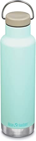 Klean Kanteen Insulated Classic 20oz (w/Loop Cap) Blue Tint