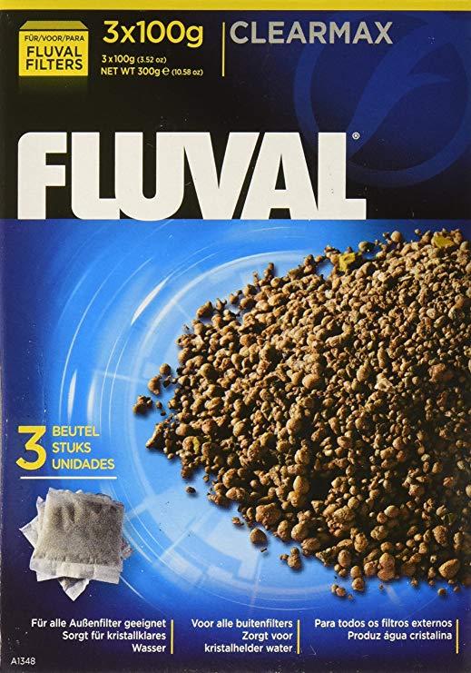 Fluval Clearmax Phosphate Remover Filters, 3.5 Ounces - 3-Pack