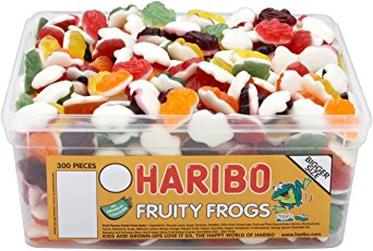 Haribo Fruity Frogs Tub