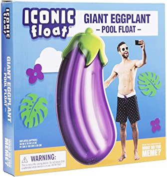 Giant Eggplant Float by Iconic Floats - What Do You Meme?