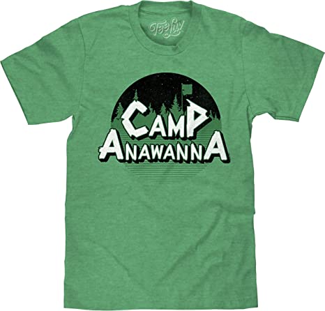 Tee Luv Men's Salute Your Shorts Camp Anawanna Shirt