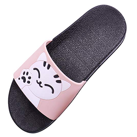 Maybolury Girls Boys Cute Anti-Slip Slide Sandals,Kids Shower Poolside Beach Sandals Indoor Outdoor Slip On Home Slippers
