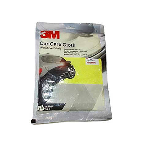 3M Microfiber Cloth (Pack of 6) | Multipurpose Car Cleaning Cloth | Streak & LINT Free