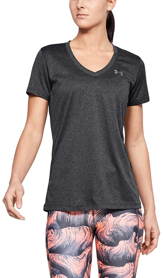 Under Armour Womens Tech V-Neck Short-Sleeve T-Shirt