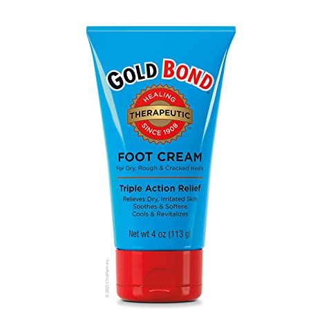 Gold Bond Foot Cream Triple Action Relief 4oz (Pack of 3)