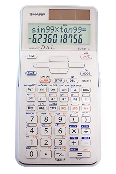 Sharp EL-531TGBDW Engineering/Scientific Calculator