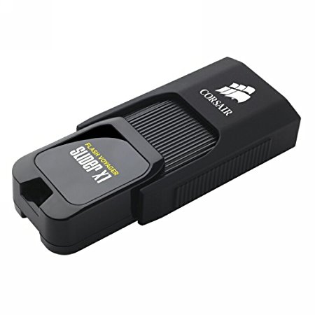 Corsair CMFSL3X1 Flash Voyager Slider X1 USB 3.0 Capless Sliding Flash Drive - 128 GB