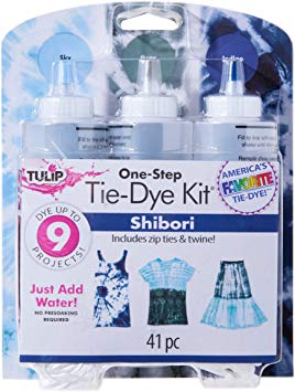 Tulip 38450 One-Step Tie Kit Fabric Dye, Shibori