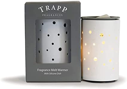Trapp Home Fragrances Wax Melt Warmer - No-Mess Electric Wax Warmer with Silicone Dish for Scented Wax Melts, Cubes and Tarts