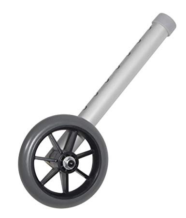 Drive Medical Universal 5" Walker Wheels, Gray