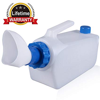 Male Urine Bottle Environmental Protection Portable Plastic Spill-Proof Urinal for Old Man Urine Collector Urinal System,1000ml