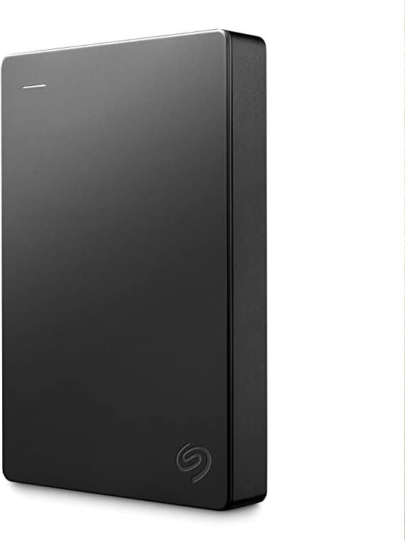 Seagate Portable Drive, 4TB, External Hard Drive, Dark Grey, for PC Laptop and Mac, 2 year Rescue Services, Amazon Exclusive (STGX4000400)