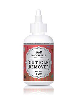 Maccibelle Cuticle Remover EXTRA STRENGTH Cuticle Eliminator For Hands and Feet Professional Liquid Gel 4 oz