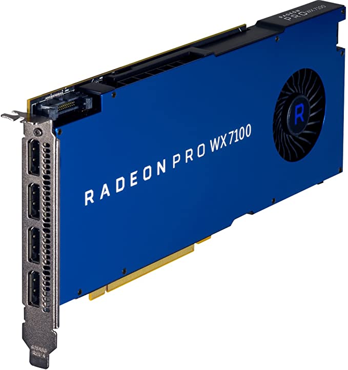 HP Radeon Pro WX 7100 8GB Graphics 4XDP