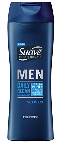 Suave Professionals Men Shampoo, Daily Clean Ocean Charge 12.6 oz