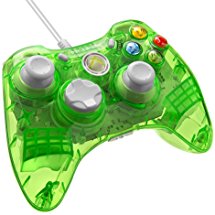 PDP Rock Candy Wired Controller for Xbox 360 - Aqualime