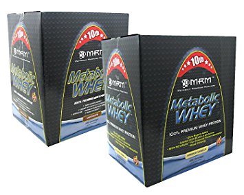 MRM Metabolic Whey Chocolate 10lbs/French Vanilla 10lbs (1 of Both)