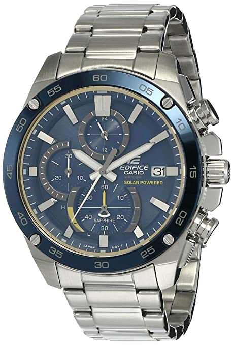 Casio Analog Blue Dial Men's Watch-EFS-S500DB-2AVUDF (EX466)