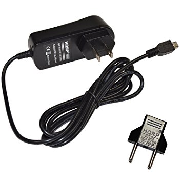 HQRP AC Adapter Charger for LeapFrog LeapPad3, LeapPad Platinum Kids Learning Tablet Leap-Frog Leap-Pad-3 Power Supply Cord AC Adaptor   Euro Plug Adapter