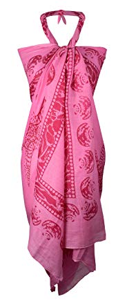 Peach Couture Multi Purpose Hawaiian Scarves Pareo Beach Wraps Sarongs