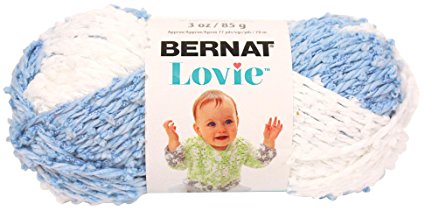 Bernat Lovie Yarn, 3 Ounce, Blue, Single Ball