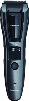 Panasonic Hair and Beard Trimmer Mens with 39 Adjustable Trim Settings and Two Comb Attachments for Beard and Hair Corded or Cordless Operation ER-GB60-K