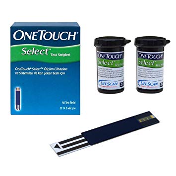 Shoppingfire-ONE TOUCH SELECT 50 TEST STRIPS