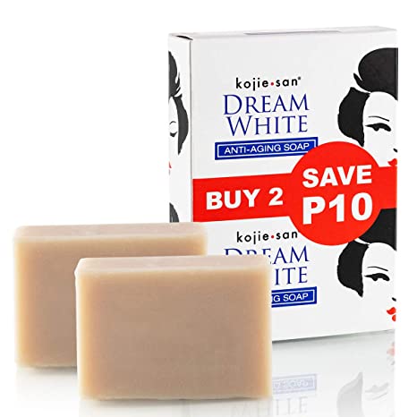 Original Kojie San Dream White Soap – 65g, 2 Bars Per Pack - Guaranteed Authentic
