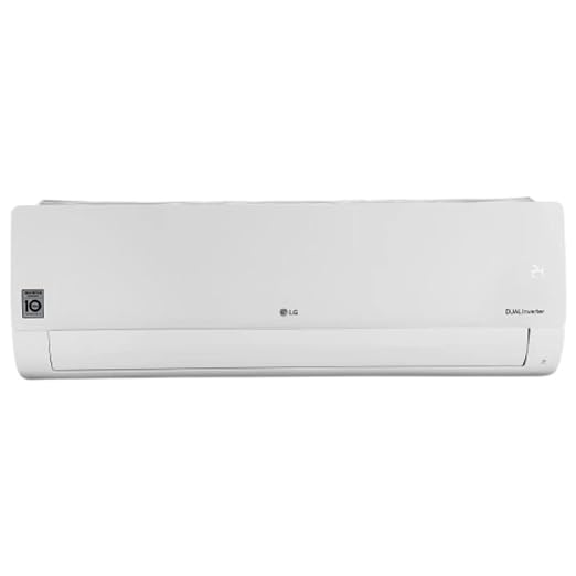 LG 2.0 Ton 3 Star AI DUAL Inverter Split AC (Copper, AI Convertible 6-in-1 Cooling,2023 Model, RS-Q24ENXE, White)