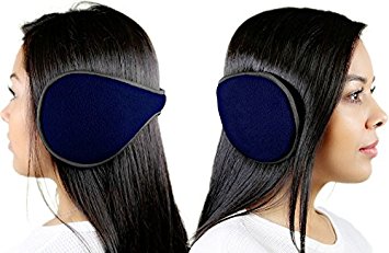 GPCT 2 Pack Unisex Soft, Ultra Warm, Maximum Comfort, Behind The Head 180's Metro Ear Warmers EarMuffs. Excellent Accessory for Winter! Great for Dogs & Cats as Well! (Royal Blue)