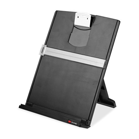 3M Desktop Paper Document Copy Holder, 150 Sheet Capacity (DH340MB)