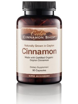Ceylon Cinnamon 100 Certified Organic 500 mg 90 Capsules