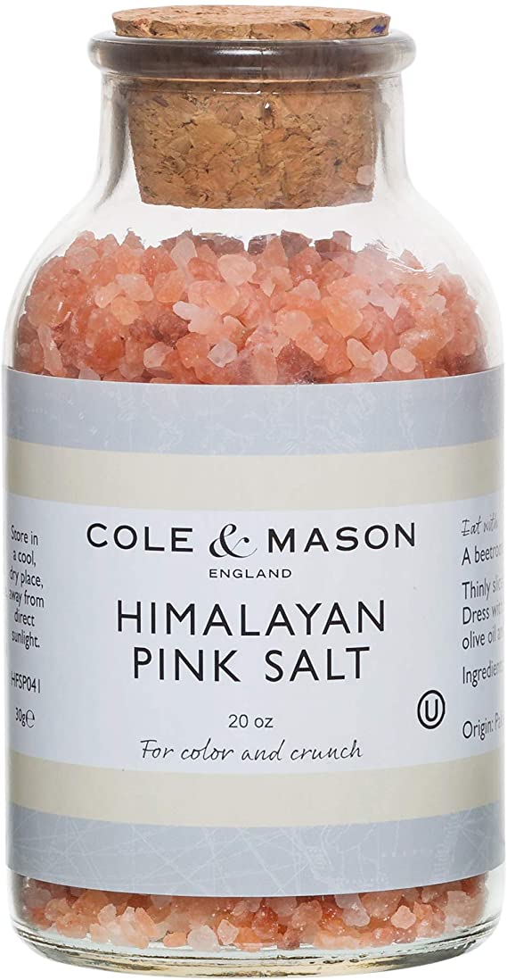 Cole and Mason HFSP149U Himalayan Salt Refill, 20 Oz, Pink