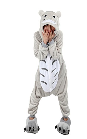 SaiDeng Kigurumi Unisex Cosplay Totoro Pajamas Costume