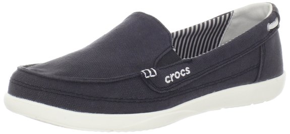 crocs Women's Walu Canvas Loafer