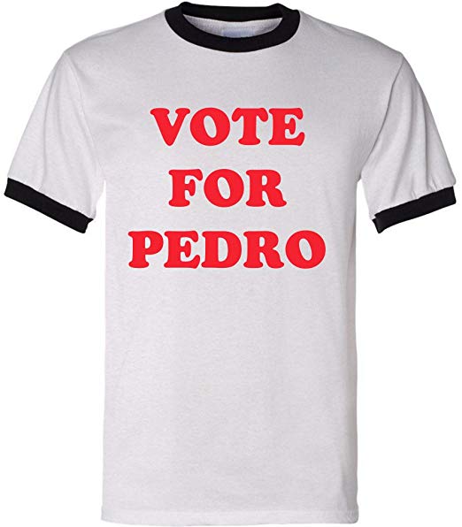 Vote For Pedro - Ringer T-Shirt - (Youth & Adult)