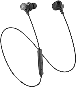 SoundPEATS Q30 HD  Écouteurs sans Fil Bluetooth 5.2 intra-auriculaire, Écouteurs de Sport Magnétiques Stéréo avec Micros, Basses Immersives, Haut-parleurs de 10 mm, aptX-HD, IPX6, 12 Heures, Type C