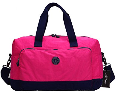 Iblue Waterproof Small Travel Weekend Shoulder Bag Lightweight Gym Tote #Bl8002