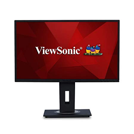 ViewSonic VG2448 24" 1080p Ergonomic Monitor HDMI, DisplayPort, USB, 40 Degree Tilt