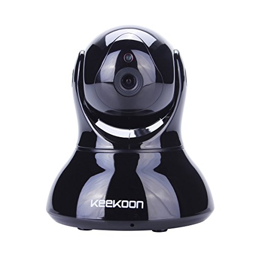 Keekoon HD IP Camera Wireless WiFi 720P Surveillance Security System Baby Monitor Pan/Tilt ,Night Vision, Two Way Audio, Motion Detection,