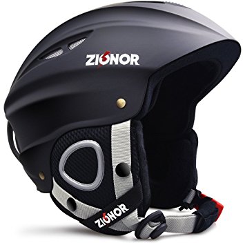 ZIONOR Lagopus H1 Ski Snowboard Helmet for Men Women - Air Flow Control Adjustable Fit