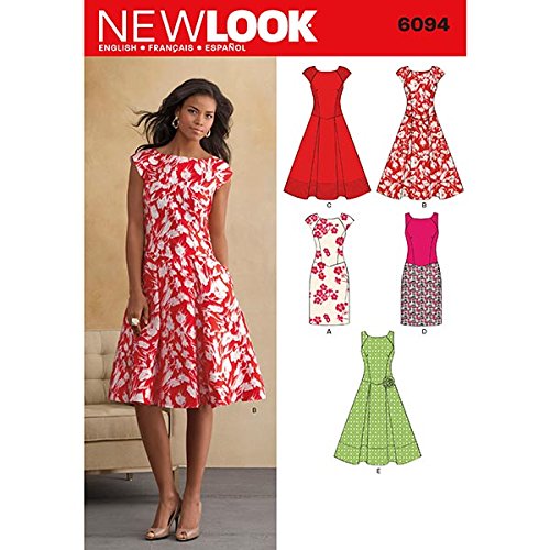New Look U06094A Misses' Dresses Sewing Pattern