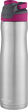 Chill Water Bottle, Stainless Steel, Very Berry (24 Ounce)