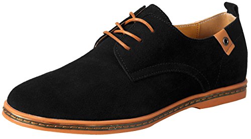 iLoveSIA Men's Leather Suede Casual Oxfords Shoe 4198