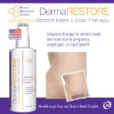 DermaRESTORE - The 1 Clinically Proven Stretch Mark and Scar Treatment - 4oz Cream