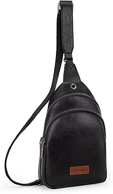 Wrangler Crossbody Sling Bags for Women Chic Sling Bag and Purses with Adjustable Strap Holiday Gift Choice