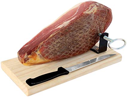 Serrano Ham Cured Boneless - Spanish Jamon Serrano Jamonprive - 1 Kg (Mini Version) Ham Stand not Included