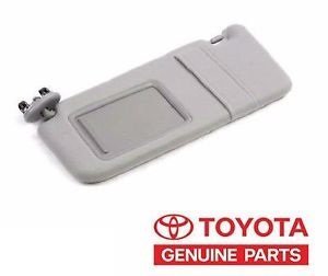 Toyota Camry Sun Visor 2007 - 2011 Gray - Sunroof vehicle only Driver's side