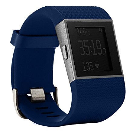 Fitbit Surge, Blue, Large